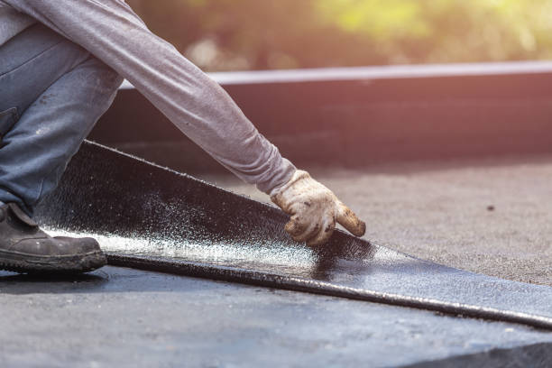 Professional Basement Waterproofing technician working in Lake View, NY